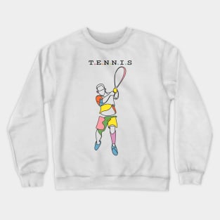 Tennis Sport Crewneck Sweatshirt